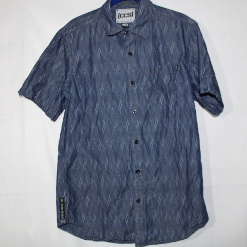 Ccs Authentic Skate Goods Short Sleeve Shirt M